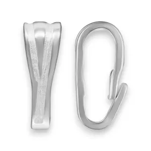 🆕🔗 Tapered Bail (Small, V-Style) in Sterling Silver