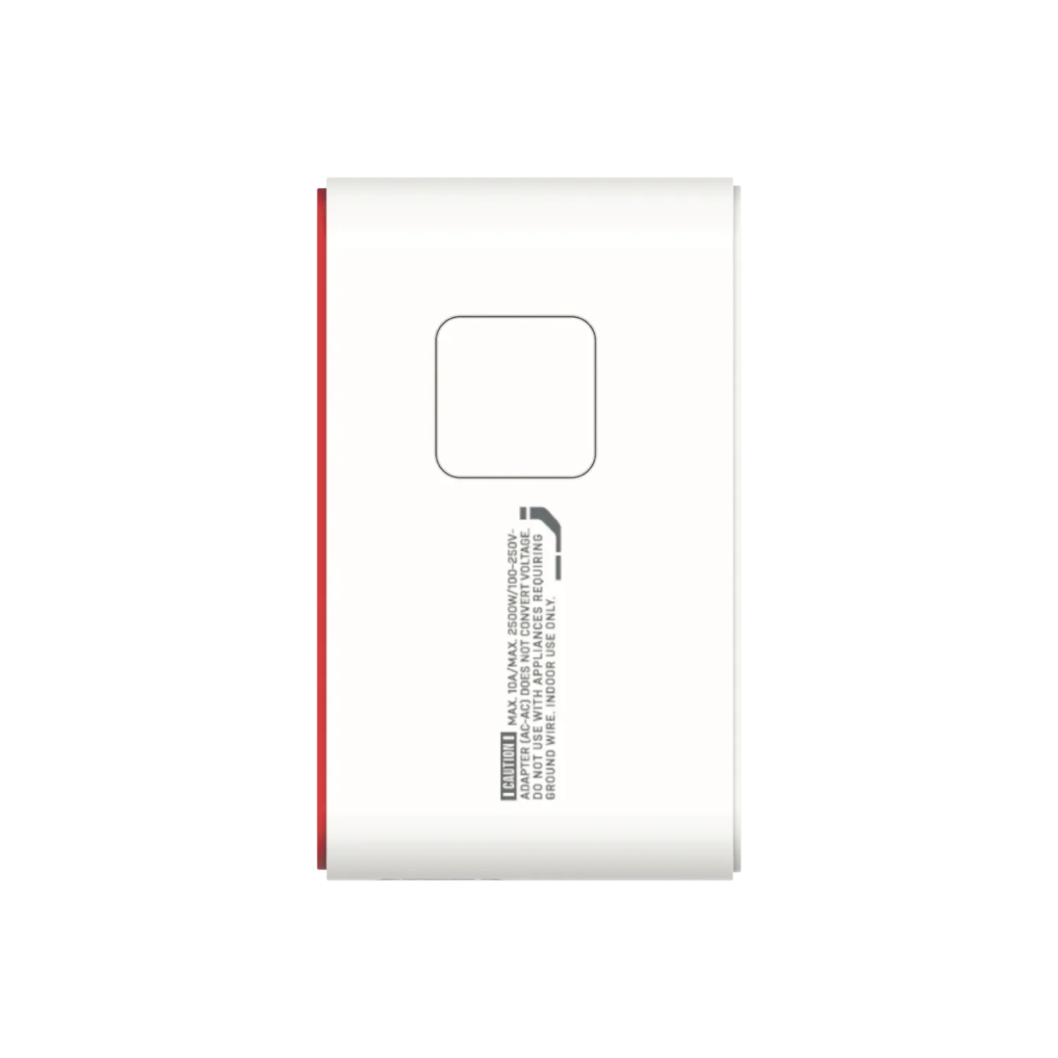 1-World  3-Port Travel GaN Charger With Built-in USB-C Cable 70W