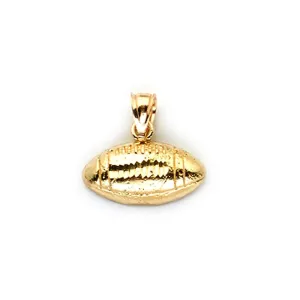 10K Yellow Gold 1.20 Grams Oval Shape  Pendant