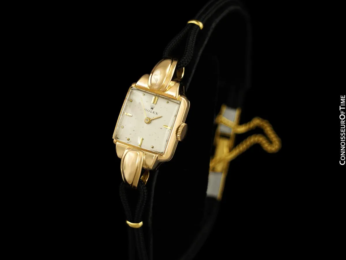 1946 Rolex Vintage Ladies Dress Watch - 18K Rose Gold