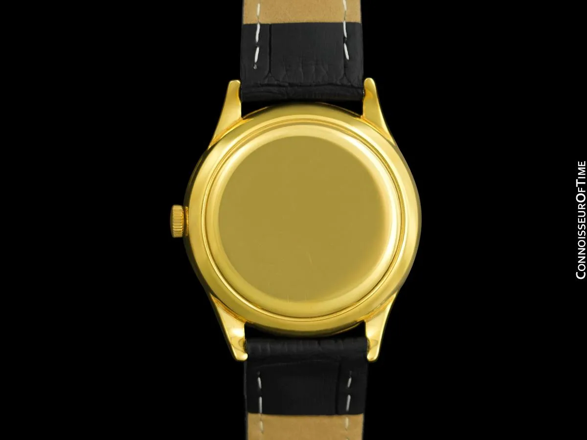 1961 IWC Vintage Mens Watch, Cal. 853 Automatic - 18K Gold Plated