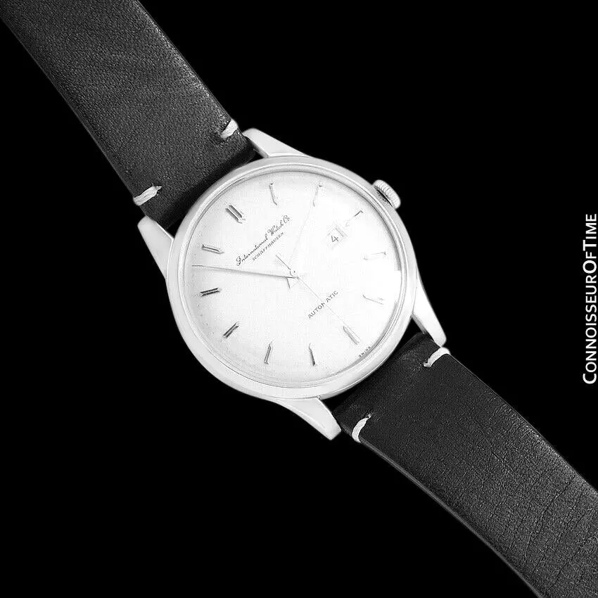 1963 IWC Vintage Mens Watch, Cal. 8531 Automatic with Date - Stainless Steel