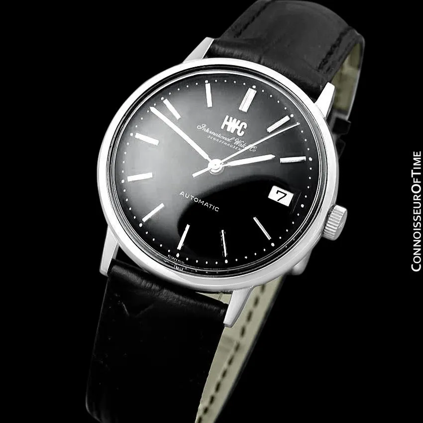 1970 IWC Vintage Mens Full Size Watch, Cal. 8541 Automatic with Date - Stainless Steel