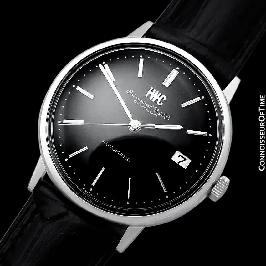 1970 IWC Vintage Mens Full Size Watch, Cal. 8541 Automatic with Date - Stainless Steel