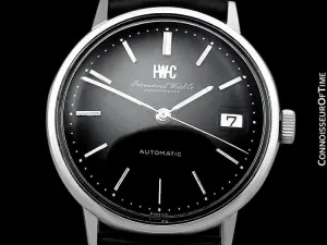 1970 IWC Vintage Mens Full Size Watch, Cal. 8541 Automatic with Date - Stainless Steel