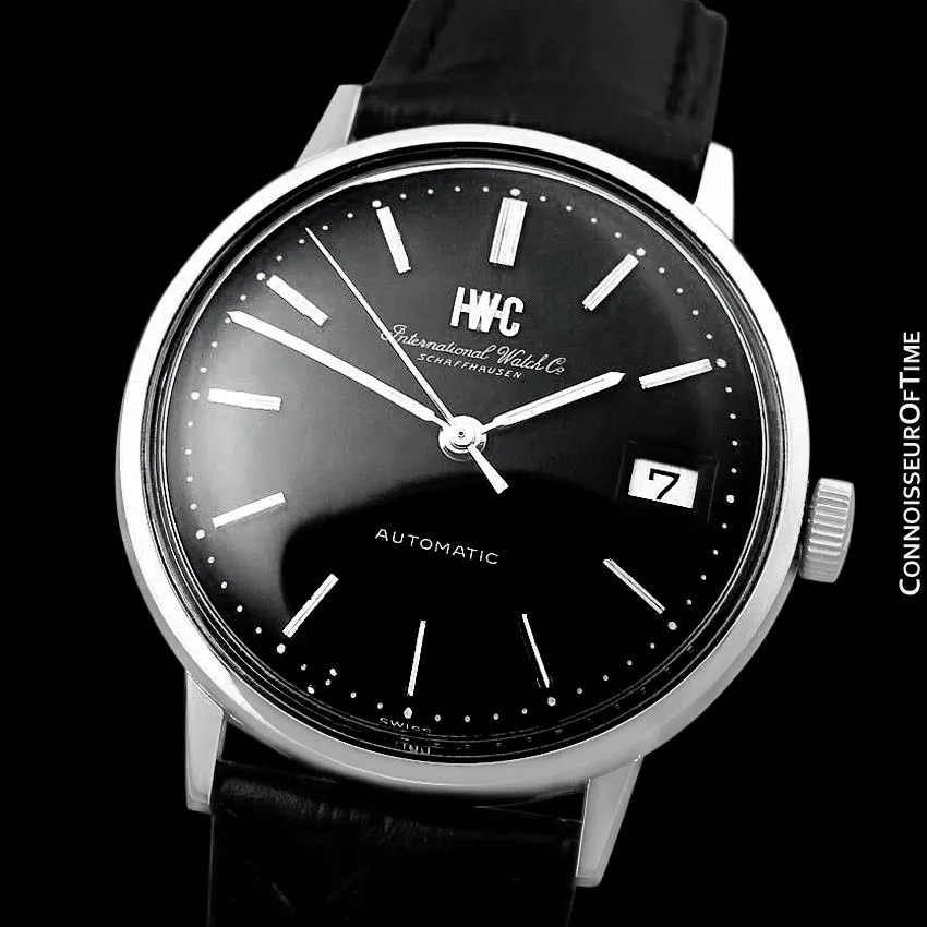 1970 IWC Vintage Mens Full Size Watch, Cal. 8541 Automatic with Date - Stainless Steel