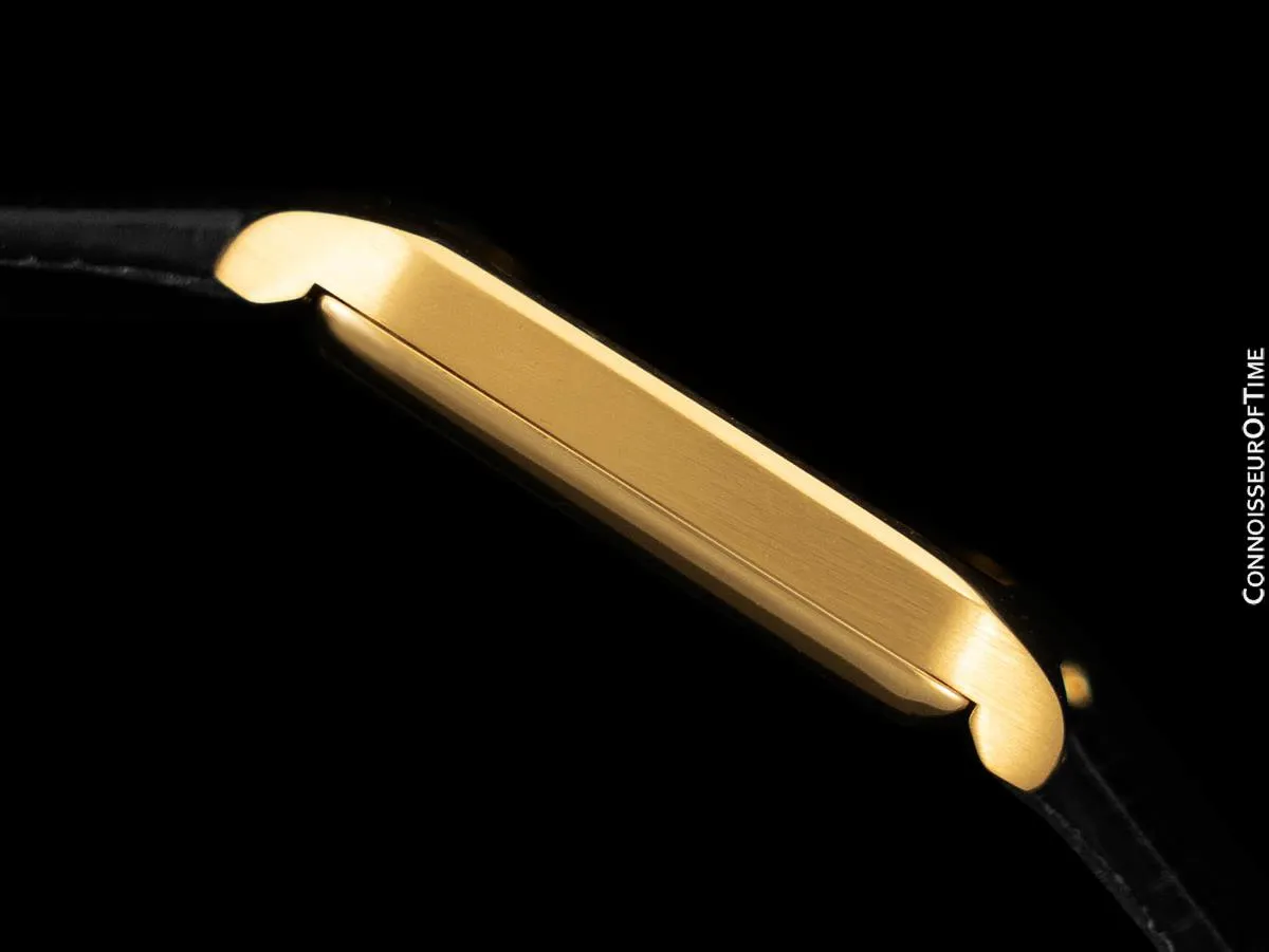 1989 Rolex Cellini Vintage Mens Midsize Dress Ref. 4131 18K Gold Watch - Papers & Tag