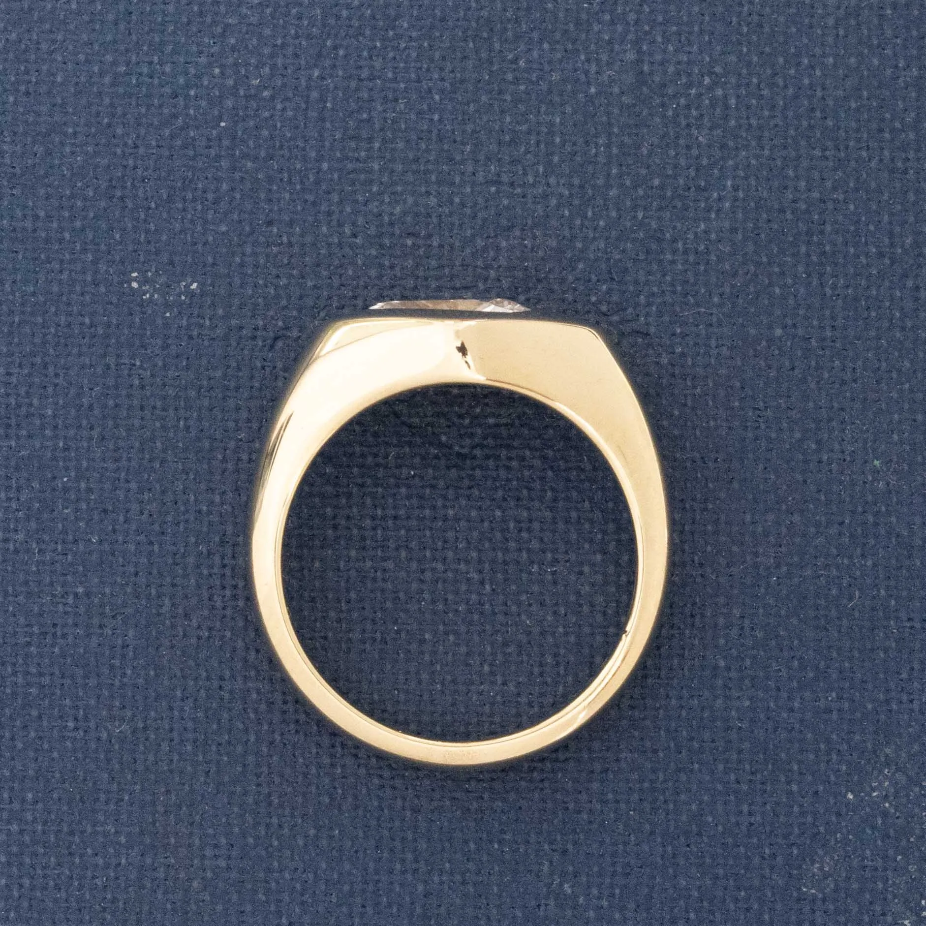 .52ct Pear Cut Diamond Signet Ring