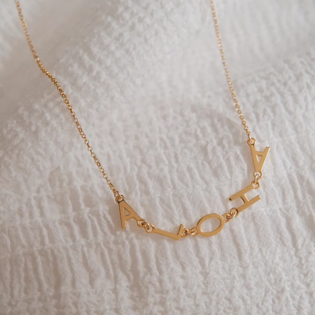 ALOHA Asymmetrical Necklace