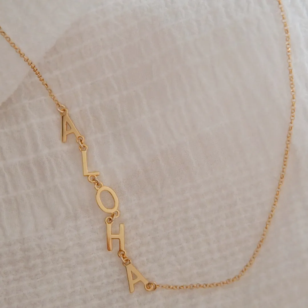 ALOHA Asymmetrical Necklace