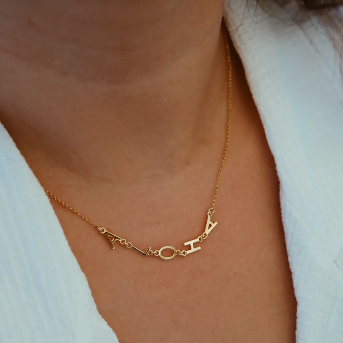 ALOHA Asymmetrical Necklace