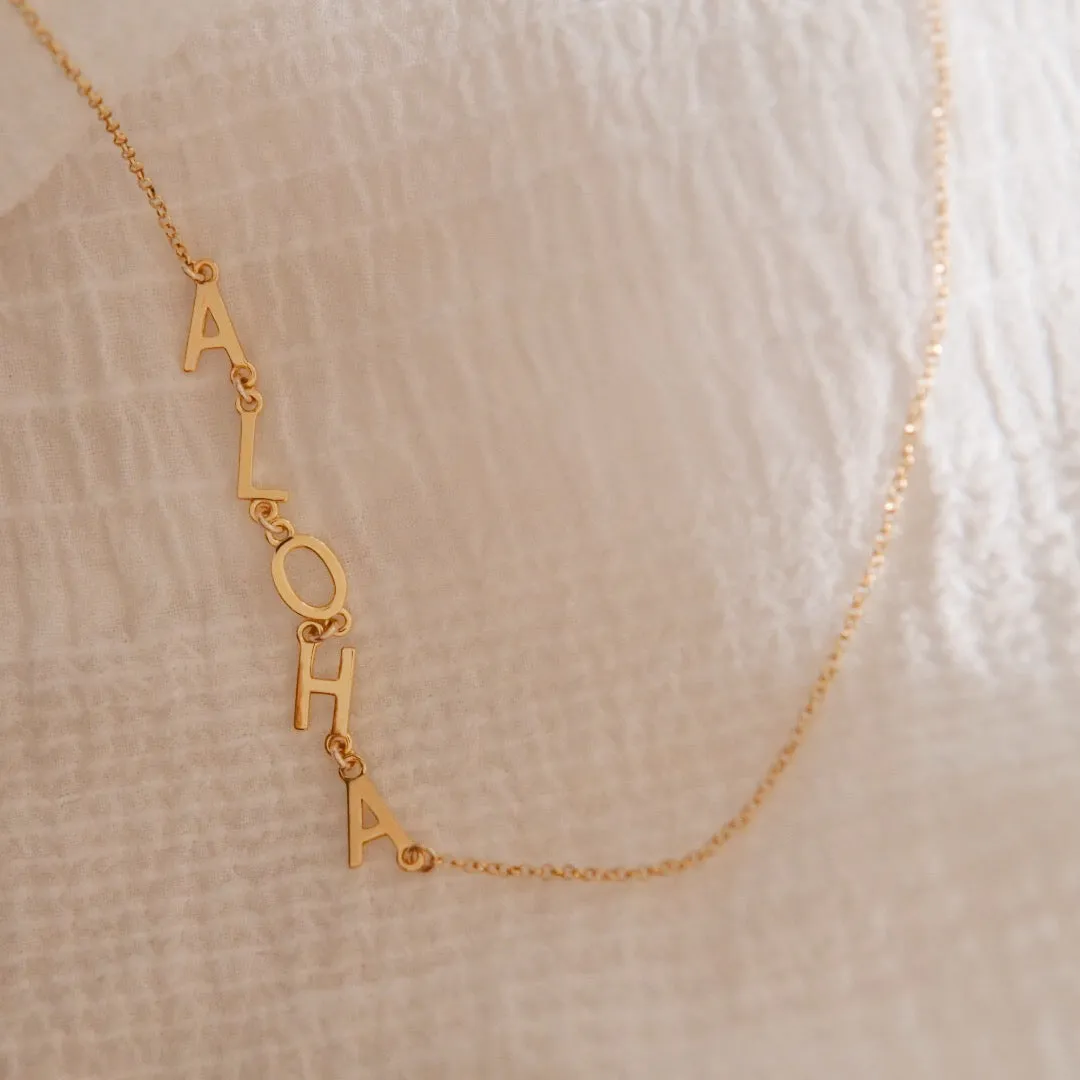ALOHA Asymmetrical Necklace