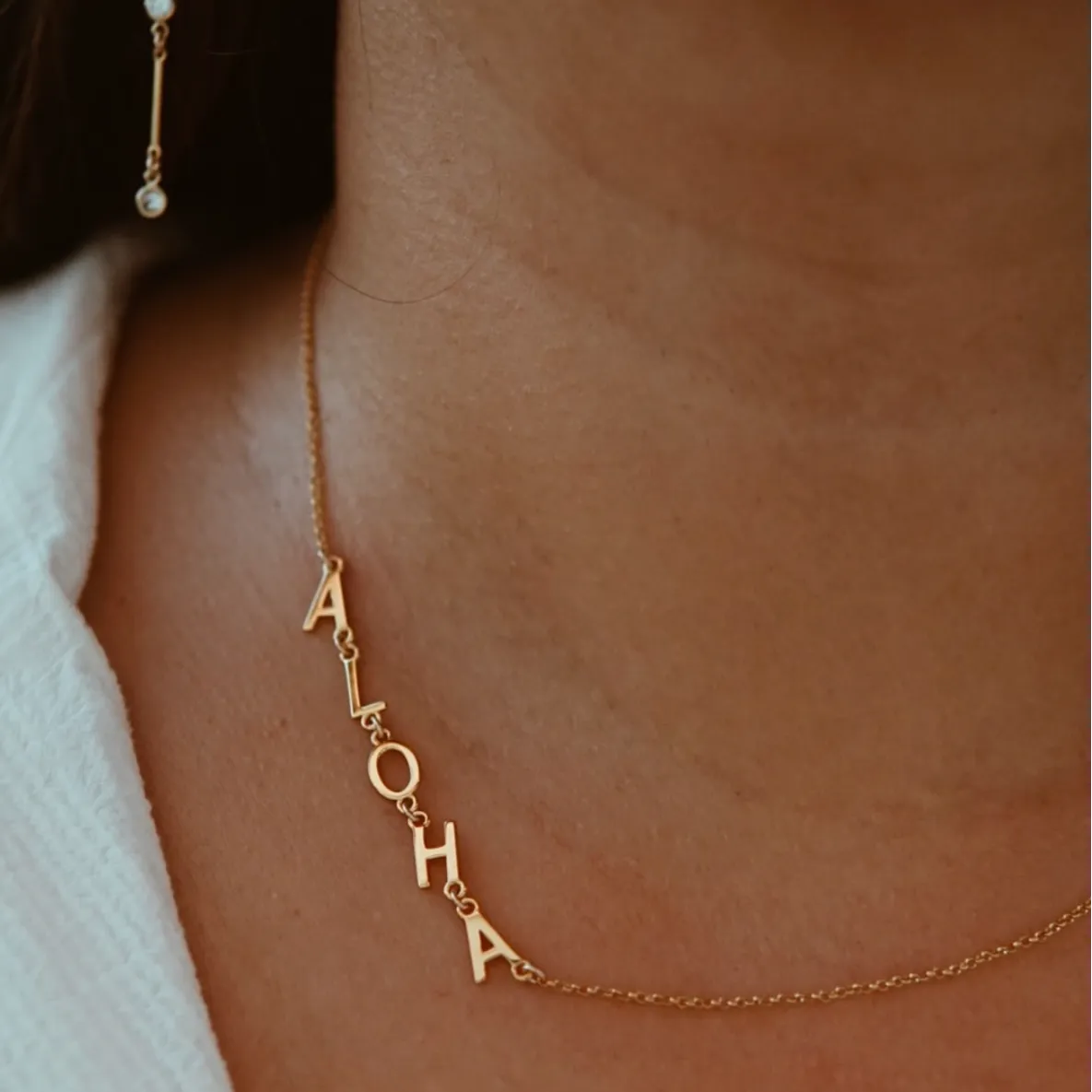 ALOHA Asymmetrical Necklace