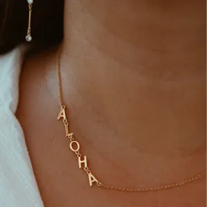 ALOHA Asymmetrical Necklace