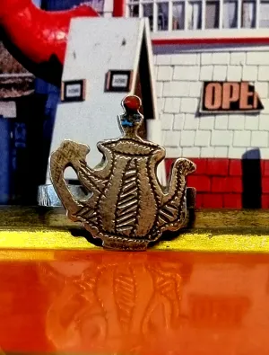 Antique Berber teapot rings