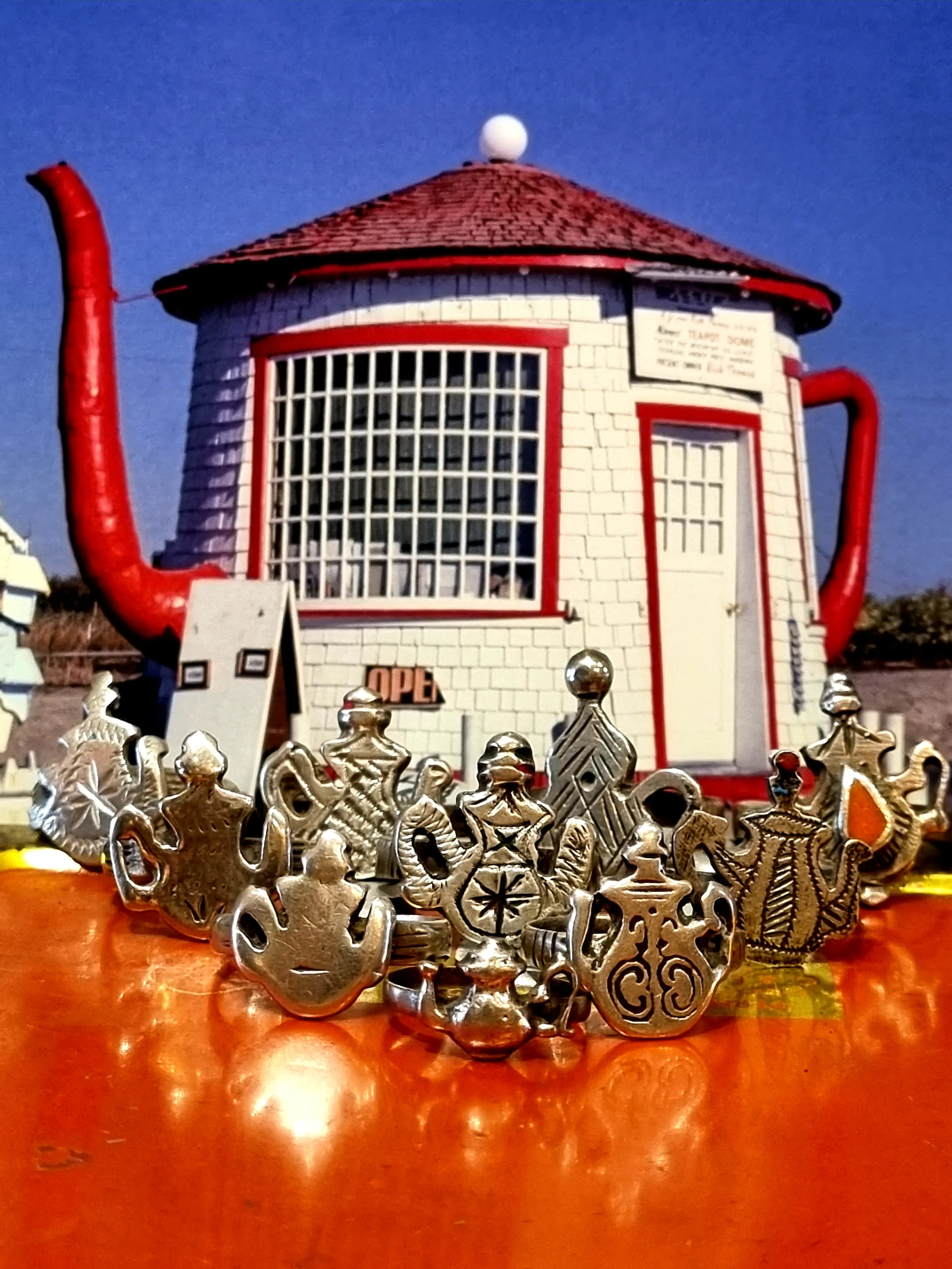 Antique Berber teapot rings