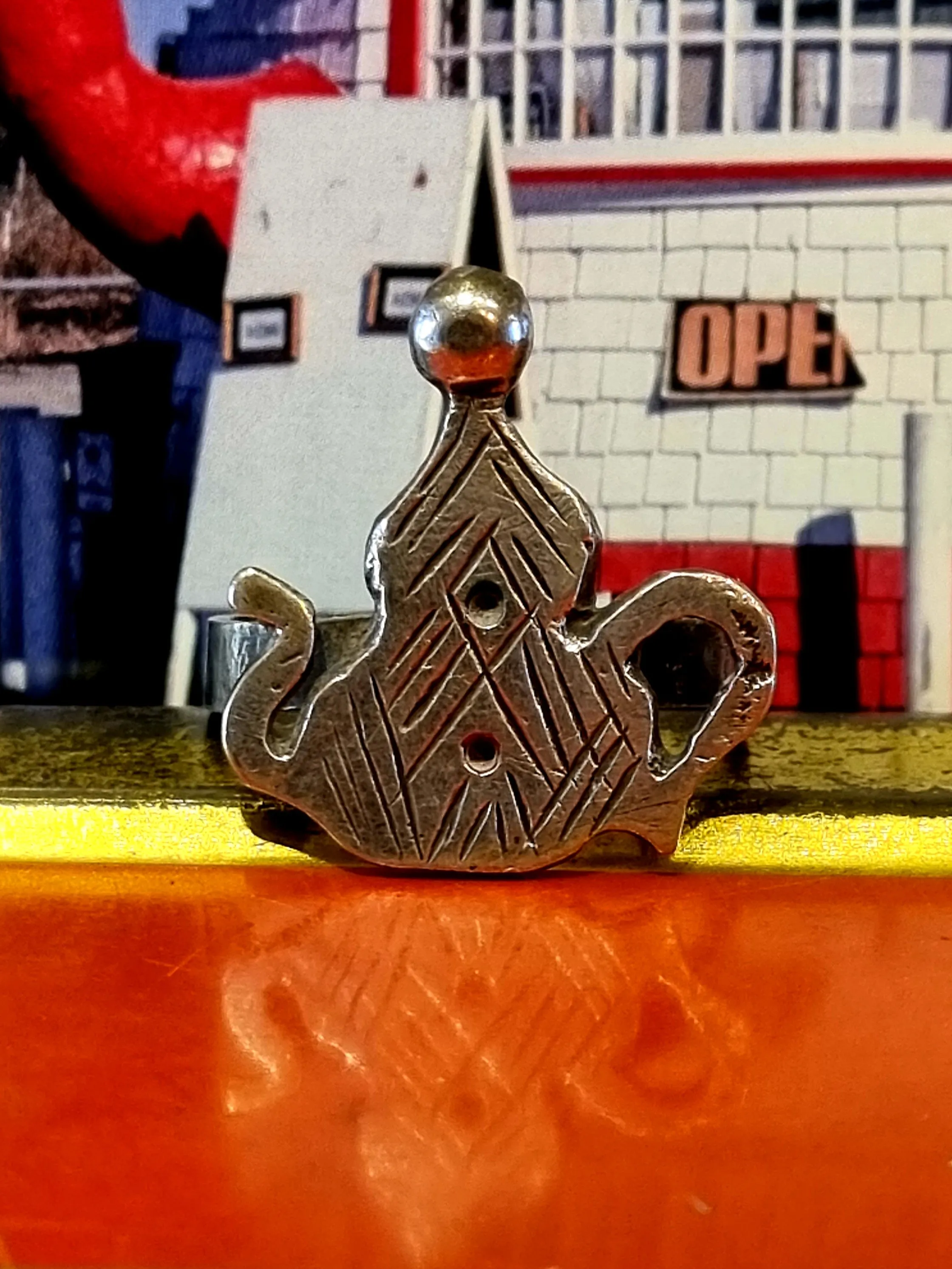 Antique Berber teapot rings
