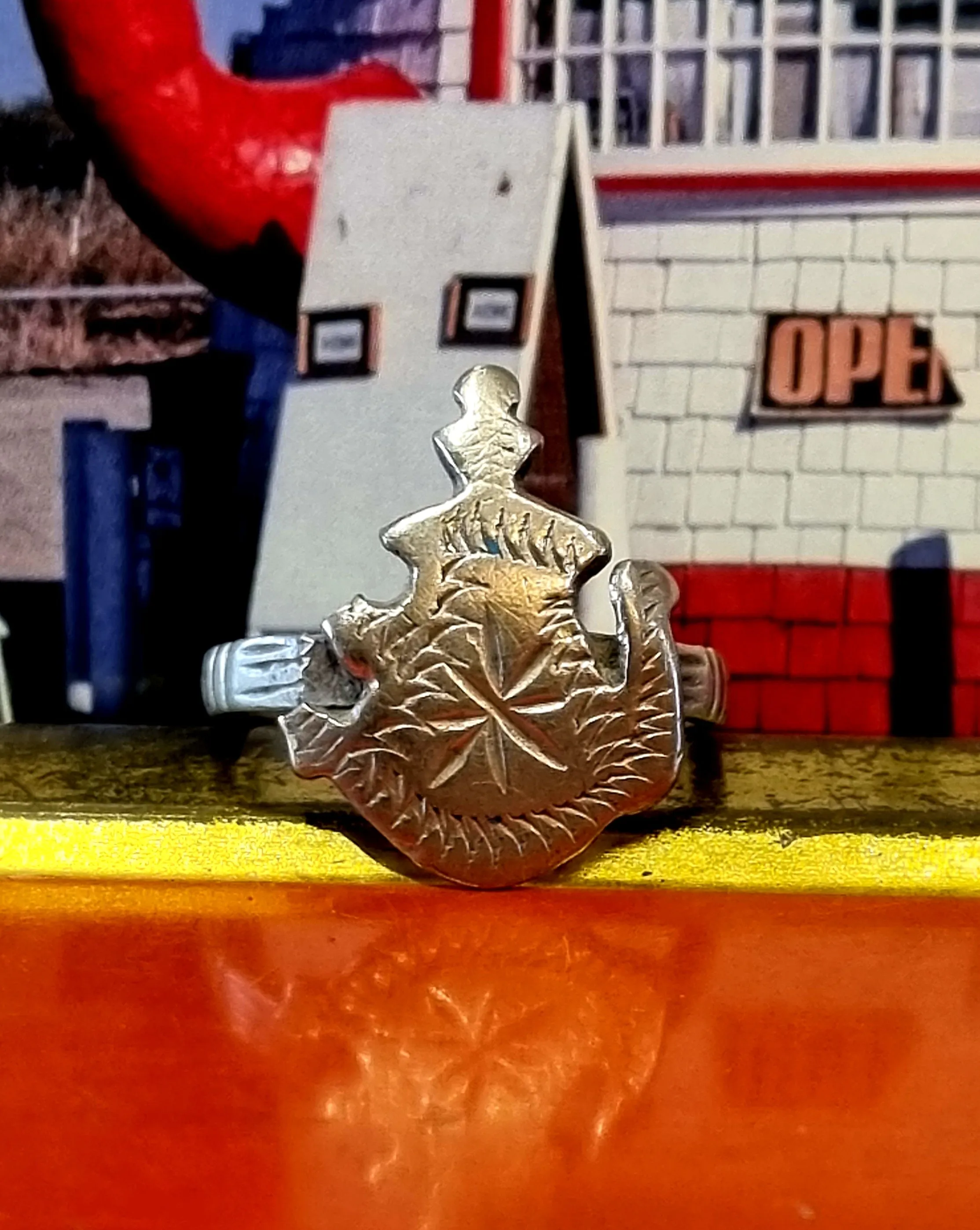Antique Berber teapot rings