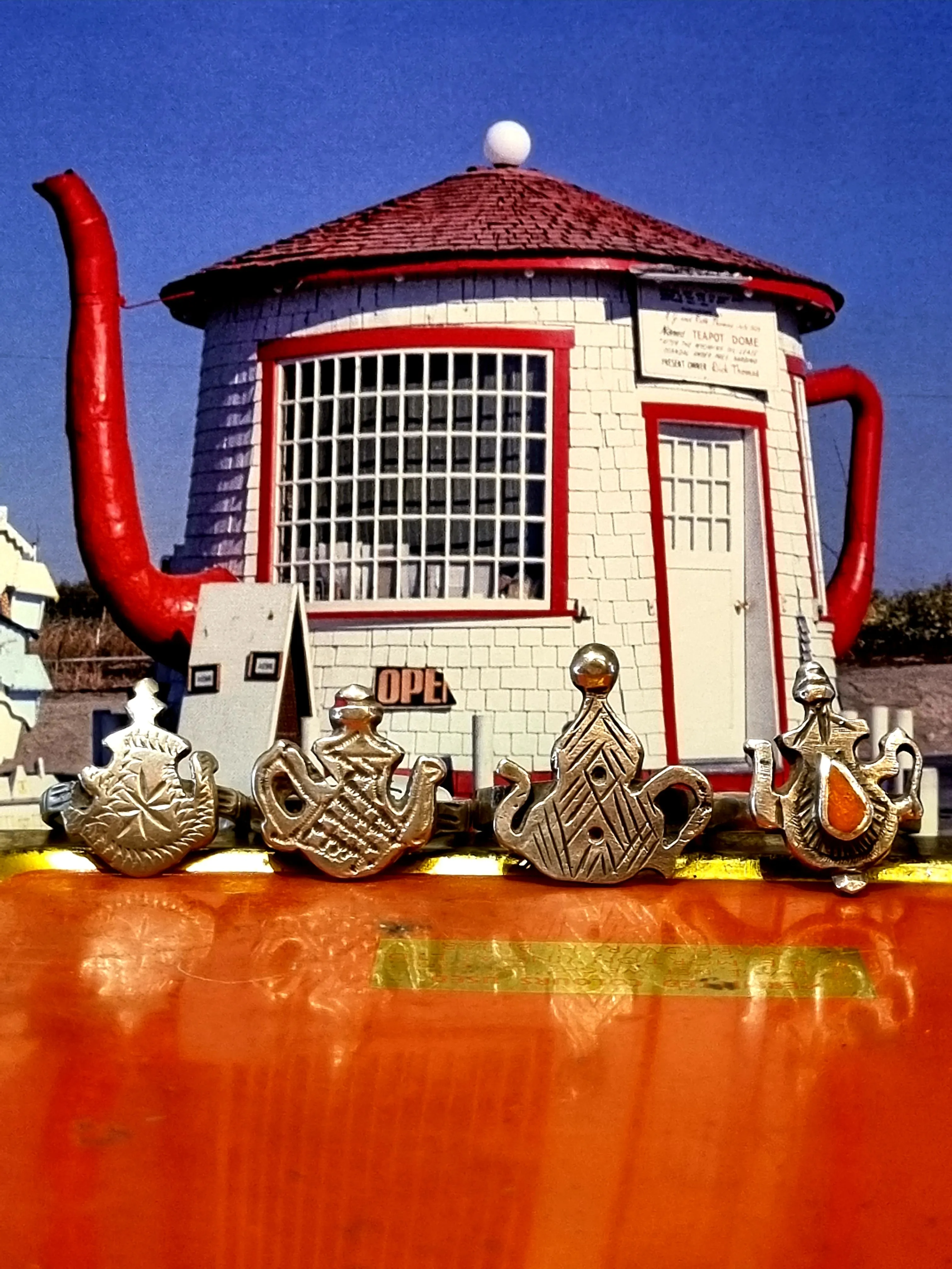 Antique Berber teapot rings