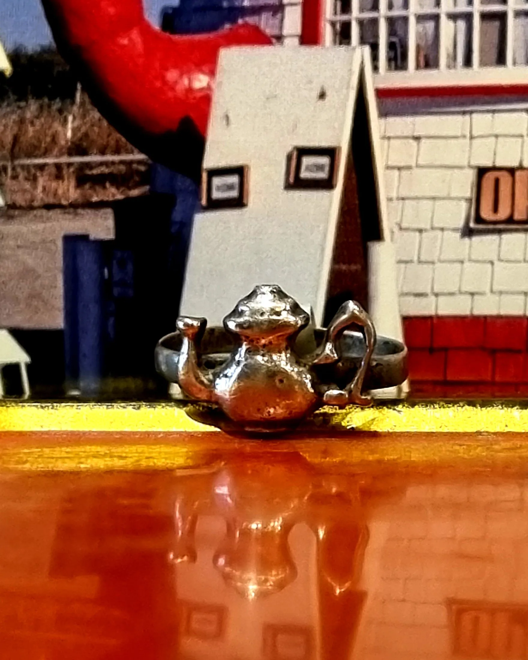 Antique Berber teapot rings