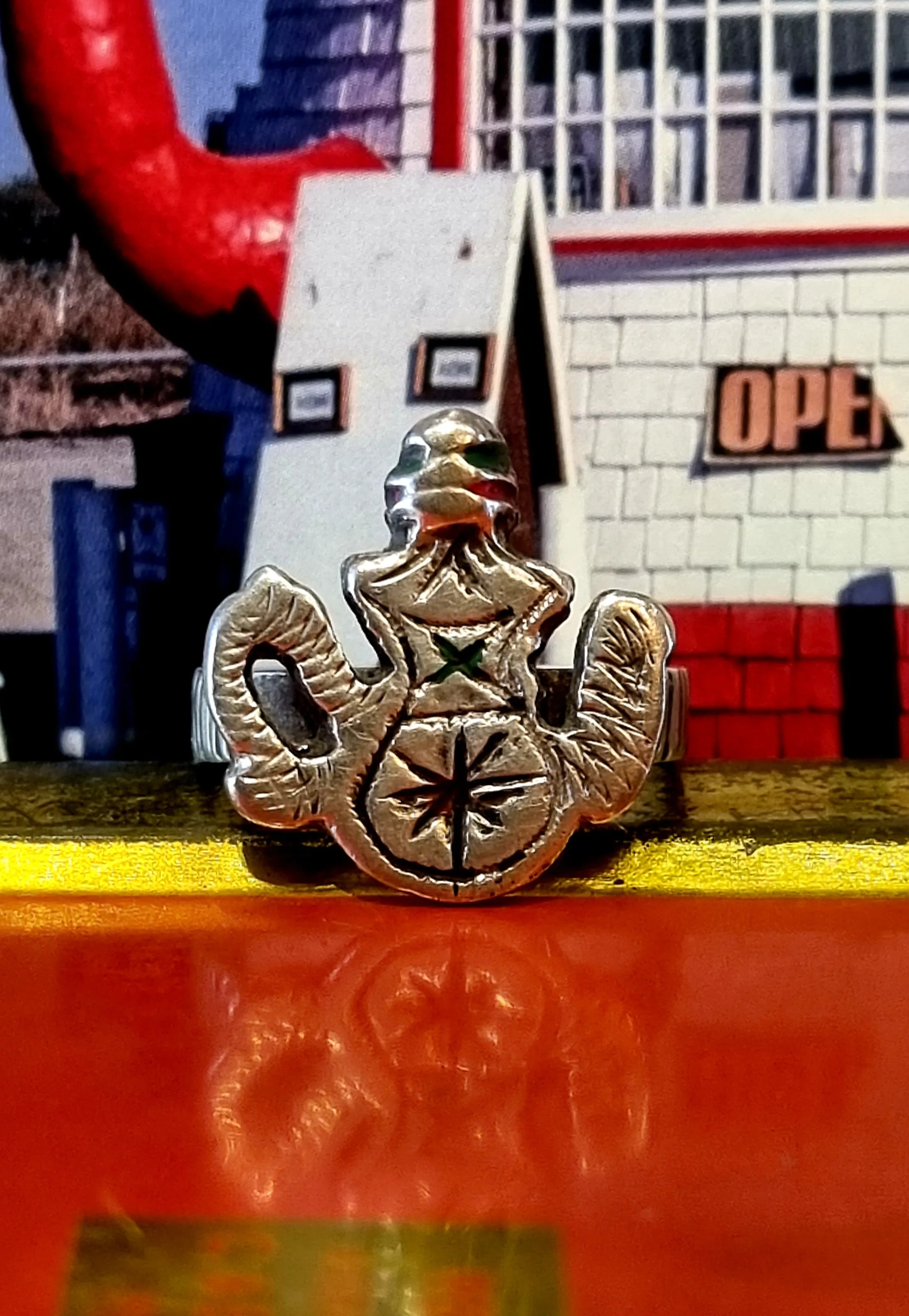 Antique Berber teapot rings