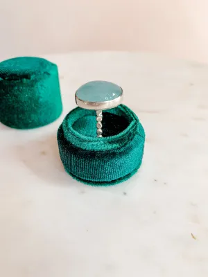 Aquamarine Statement Ring - 9