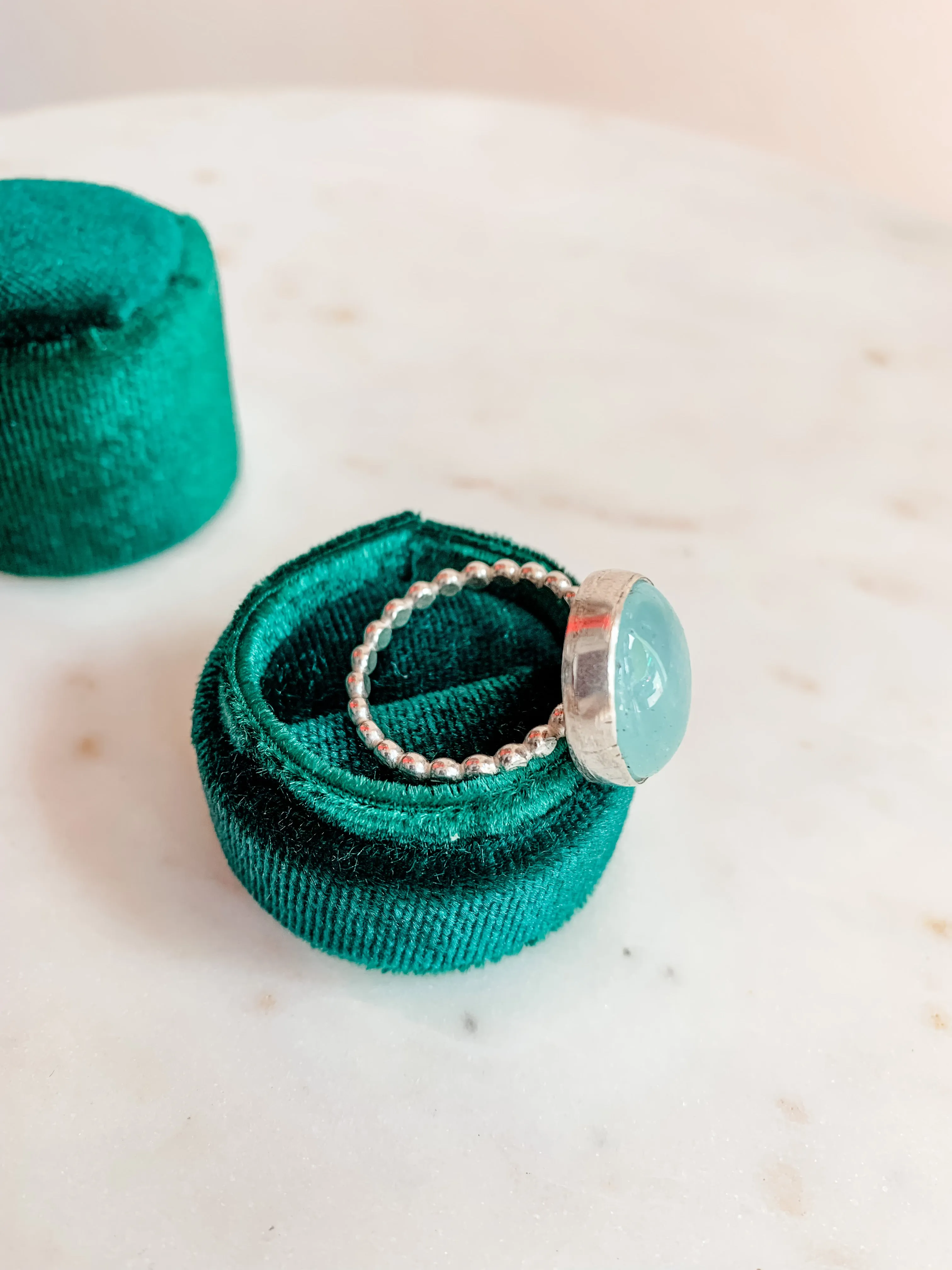 Aquamarine Statement Ring - 9