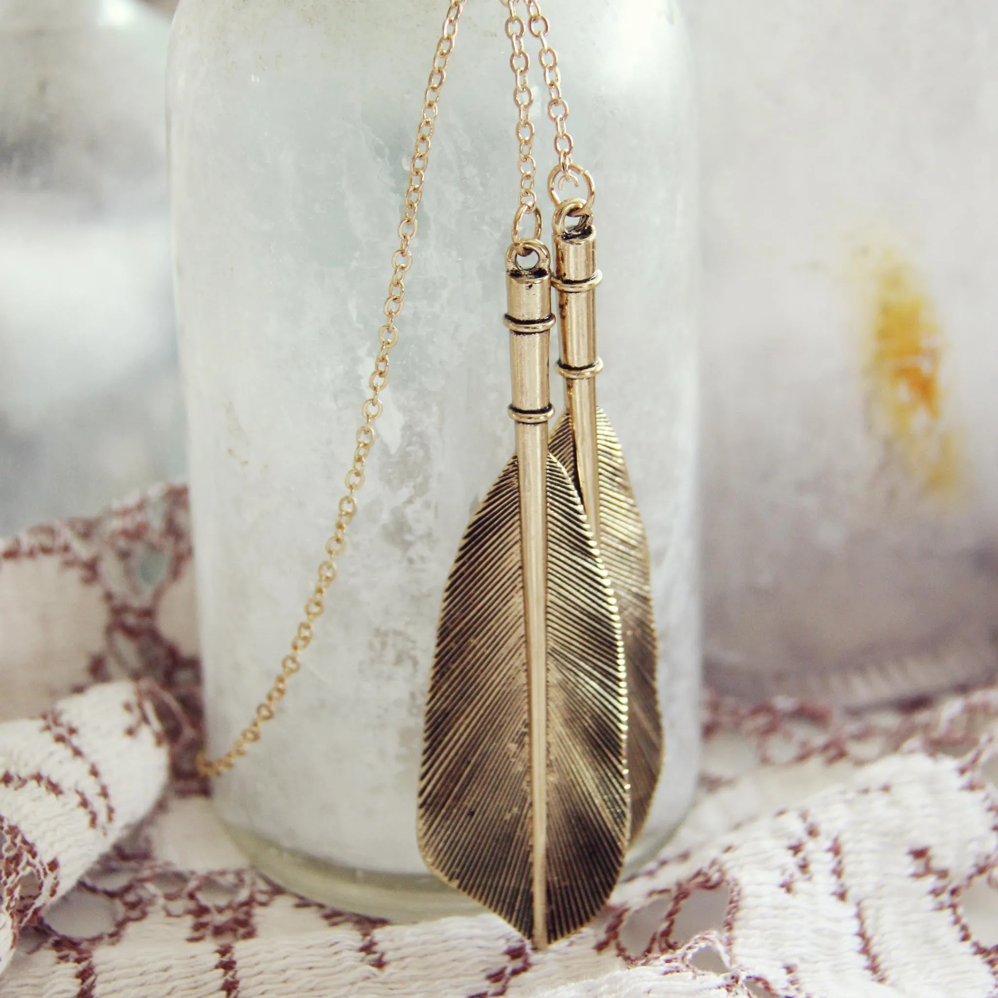Arrow & Fletch Necklace