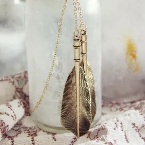 Arrow & Fletch Necklace