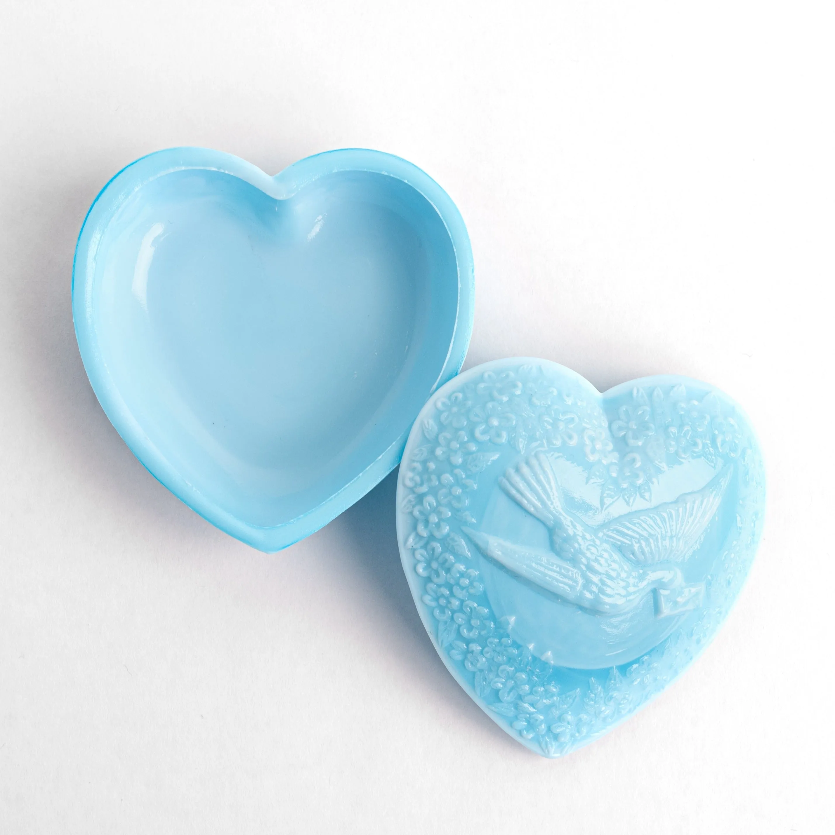 Baby Blue Heart Box