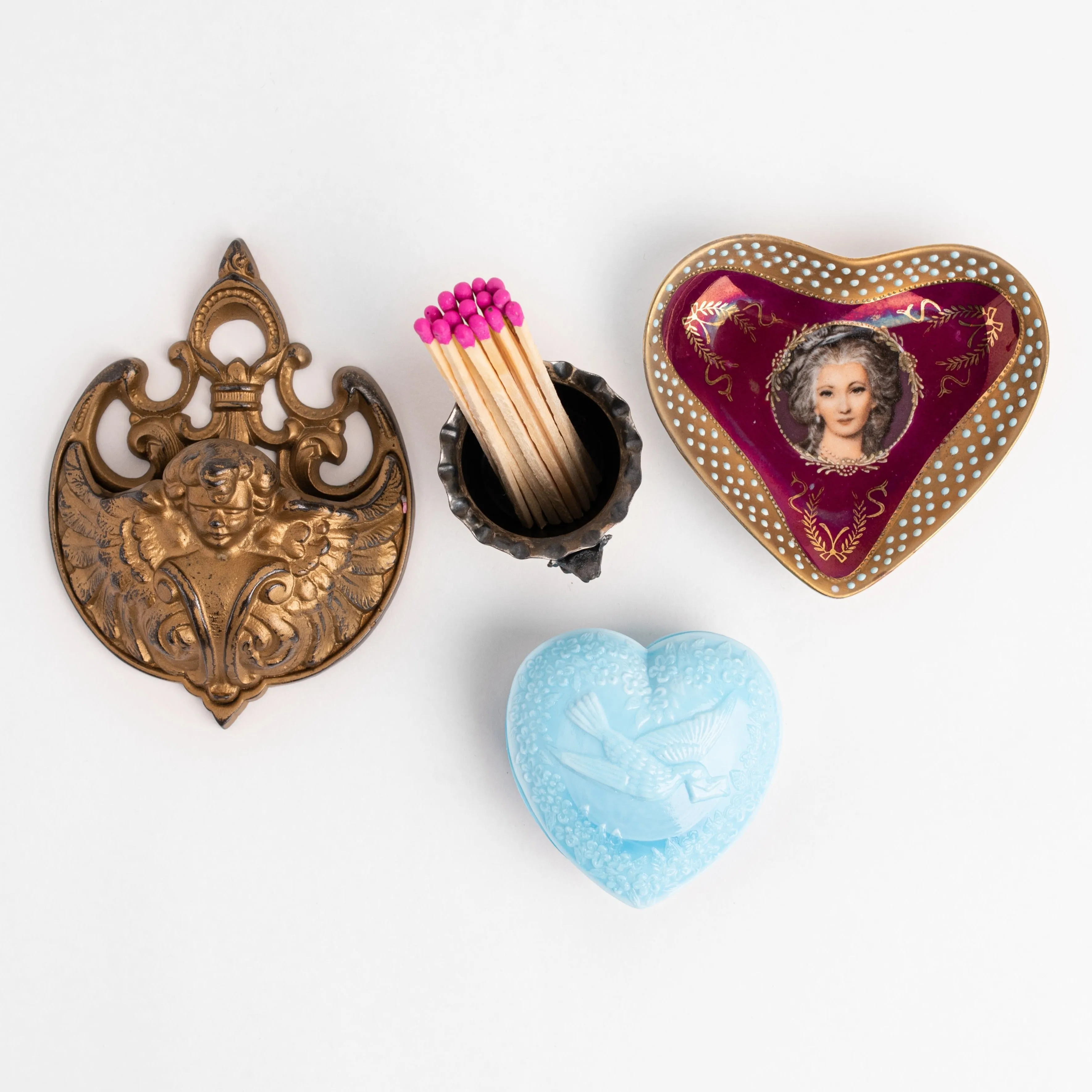 Baby Blue Heart Box