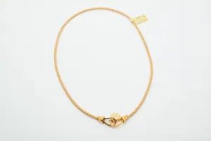 Basic Braided Leather Strand Choker