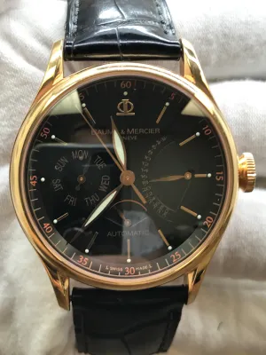 Baume & Mercier Classima Executive M0A08737 Black Dial Automatic Men's Watch