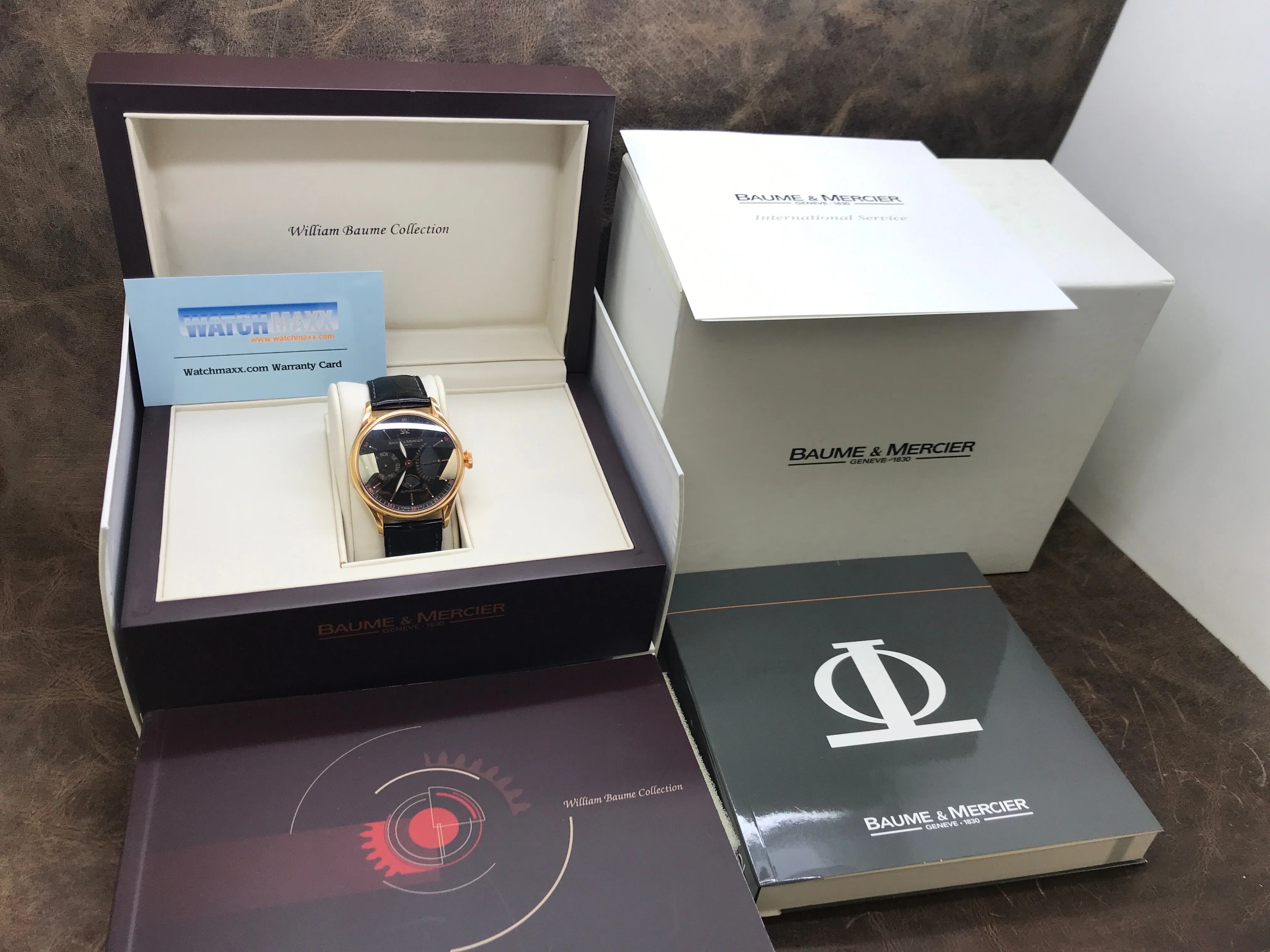 Baume & Mercier Classima Executive M0A08737 Black Dial Automatic Men's Watch