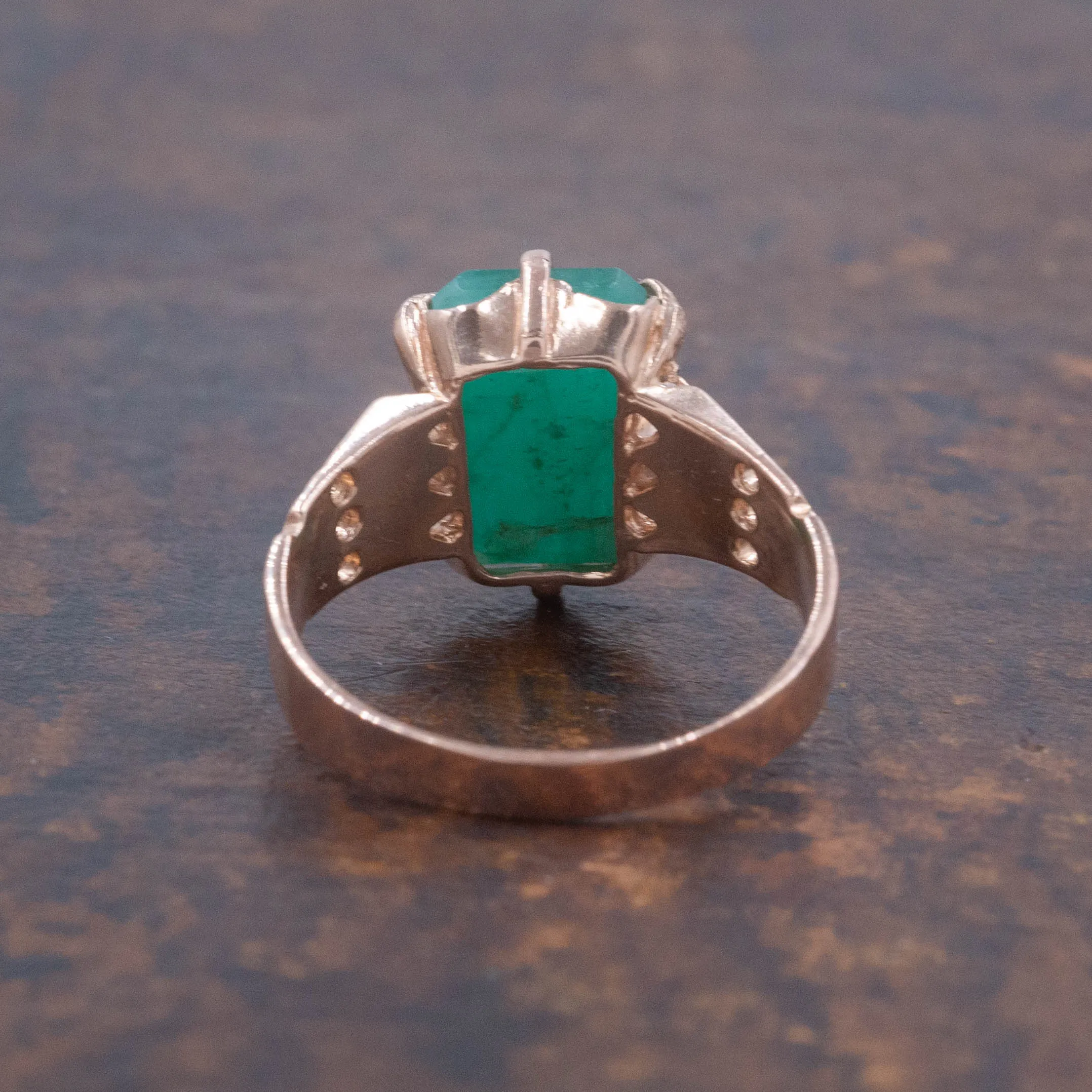 Brazilian Emerald Ring c1870