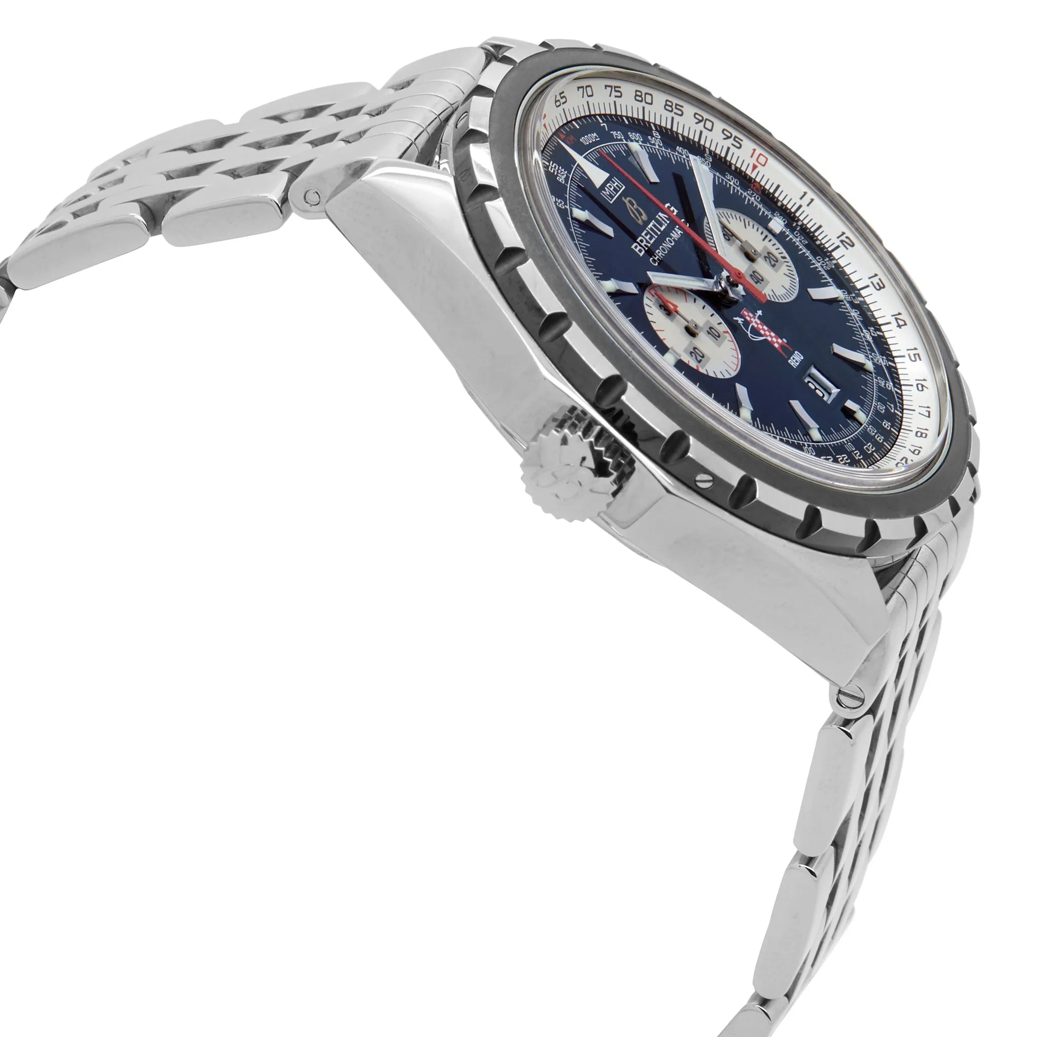 Breitling Chronomatic Special Edition A41360 Black Dial Automatic Men's Watch