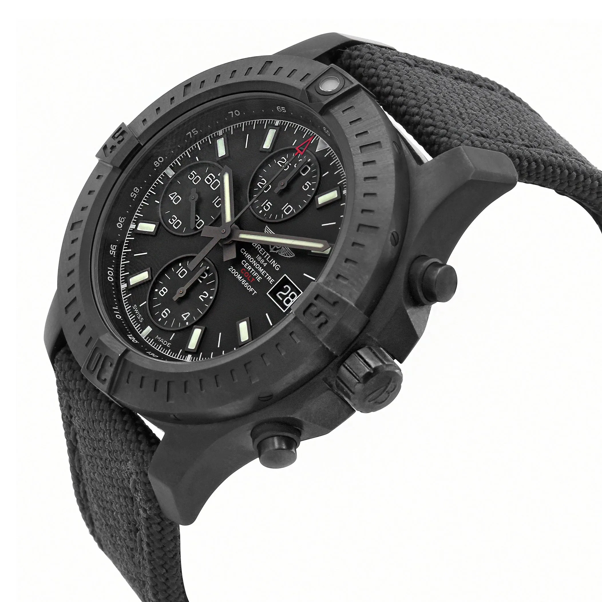 Breitling Colt Chronograph M1338810 Black Dial Automatic Men's Watch
