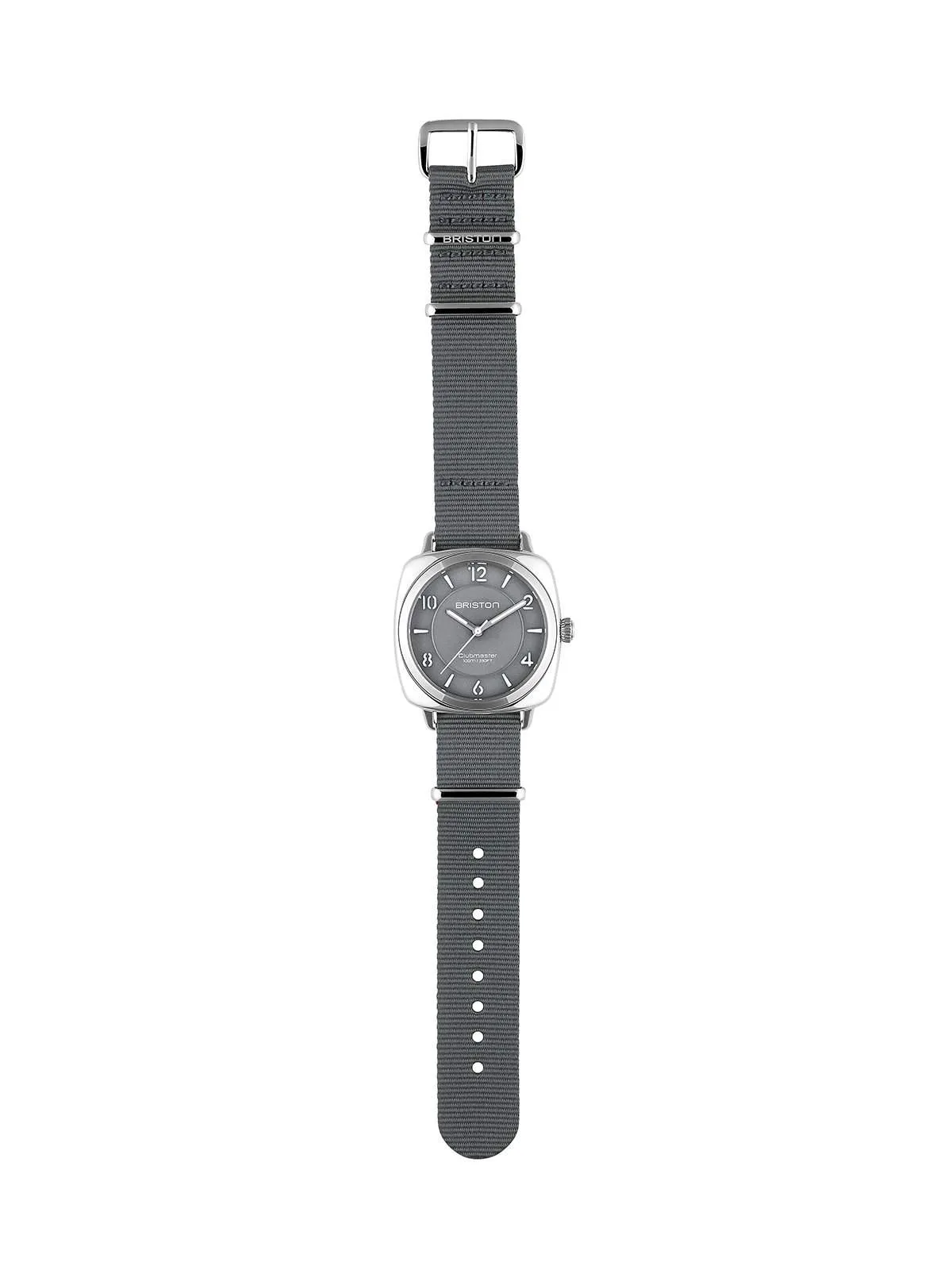 Briston Clubmaster Chic Steel HMS Grey Dial 36mm