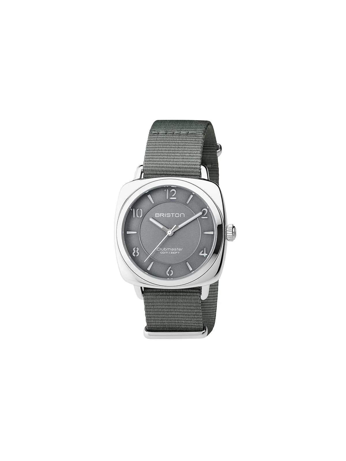 Briston Clubmaster Chic Steel HMS Grey Dial 36mm