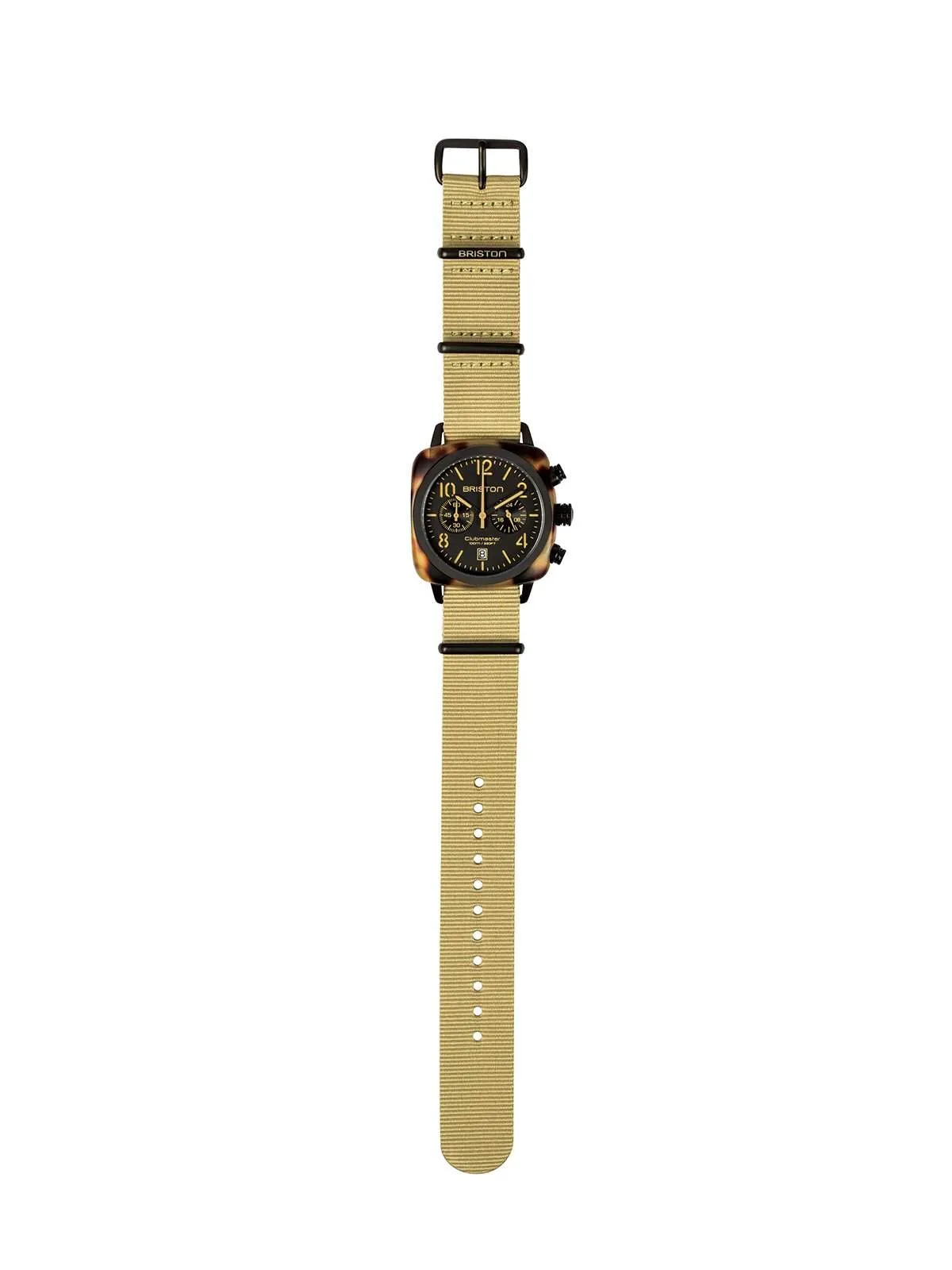 Briston Clubmaster Classic Acetate Chronograph Safari 40mm