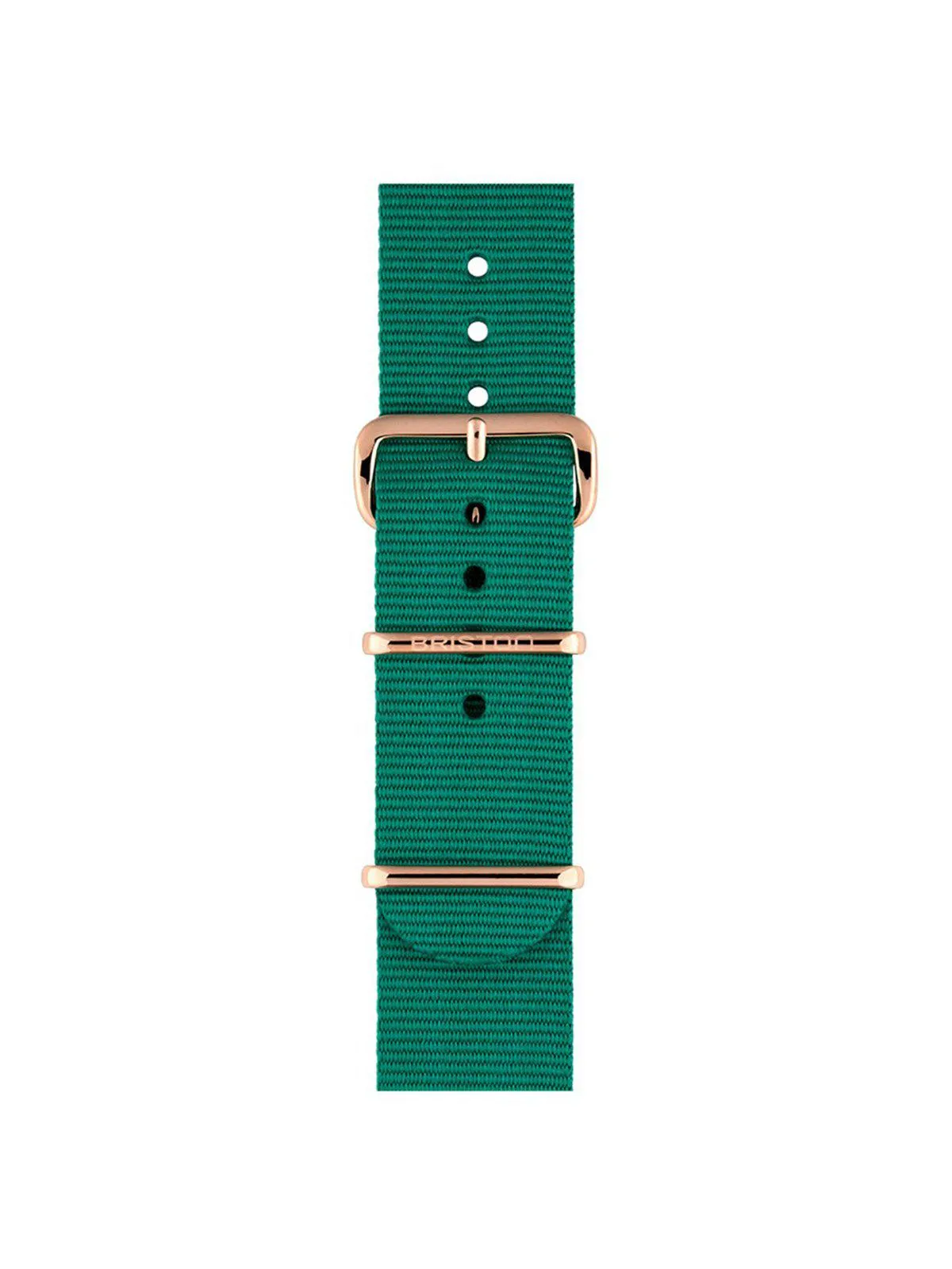 Briston Nato Strap Mint Rose Gold 20mm