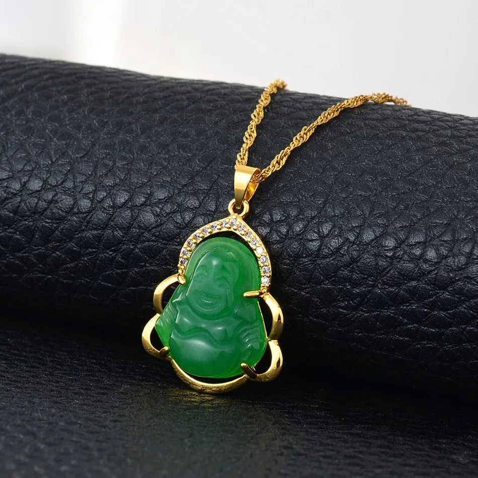 Buddha Pendant Necklaces