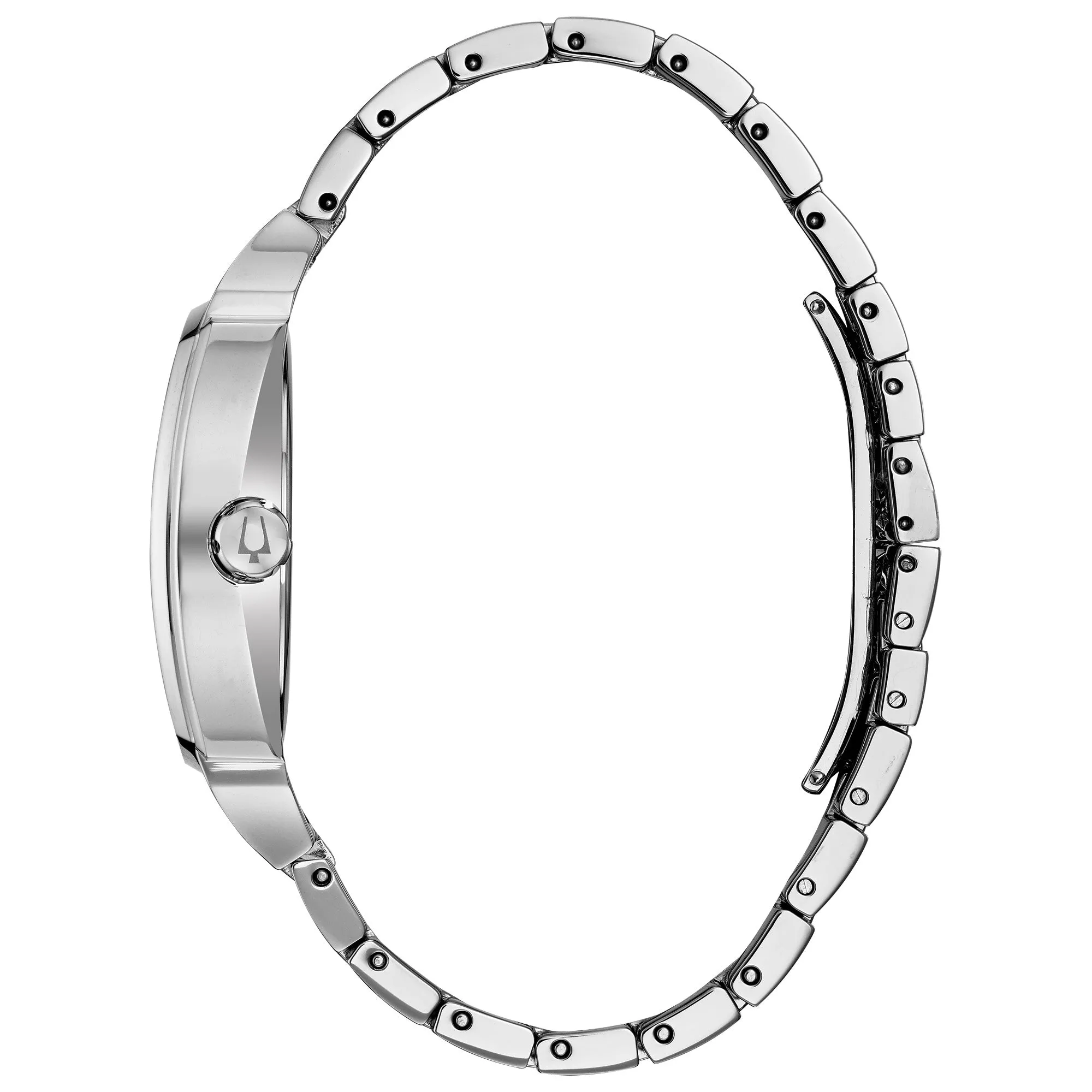 Bulova Dress/Classic Crystal Mens Watch Stainless Steel