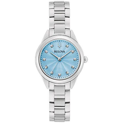 Bulova Stainless Steel Dress/Classic BUL Ladies Watch