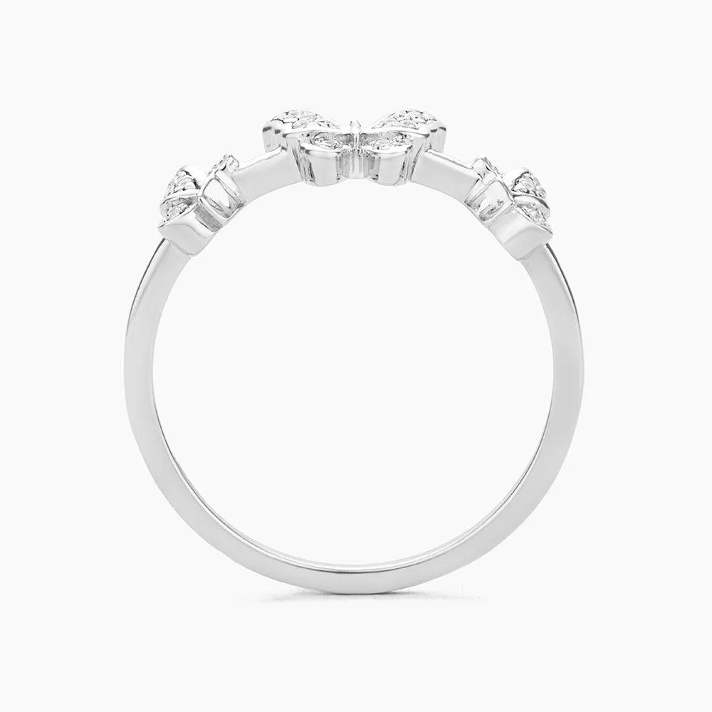 Butterfly Trio Statement Ring