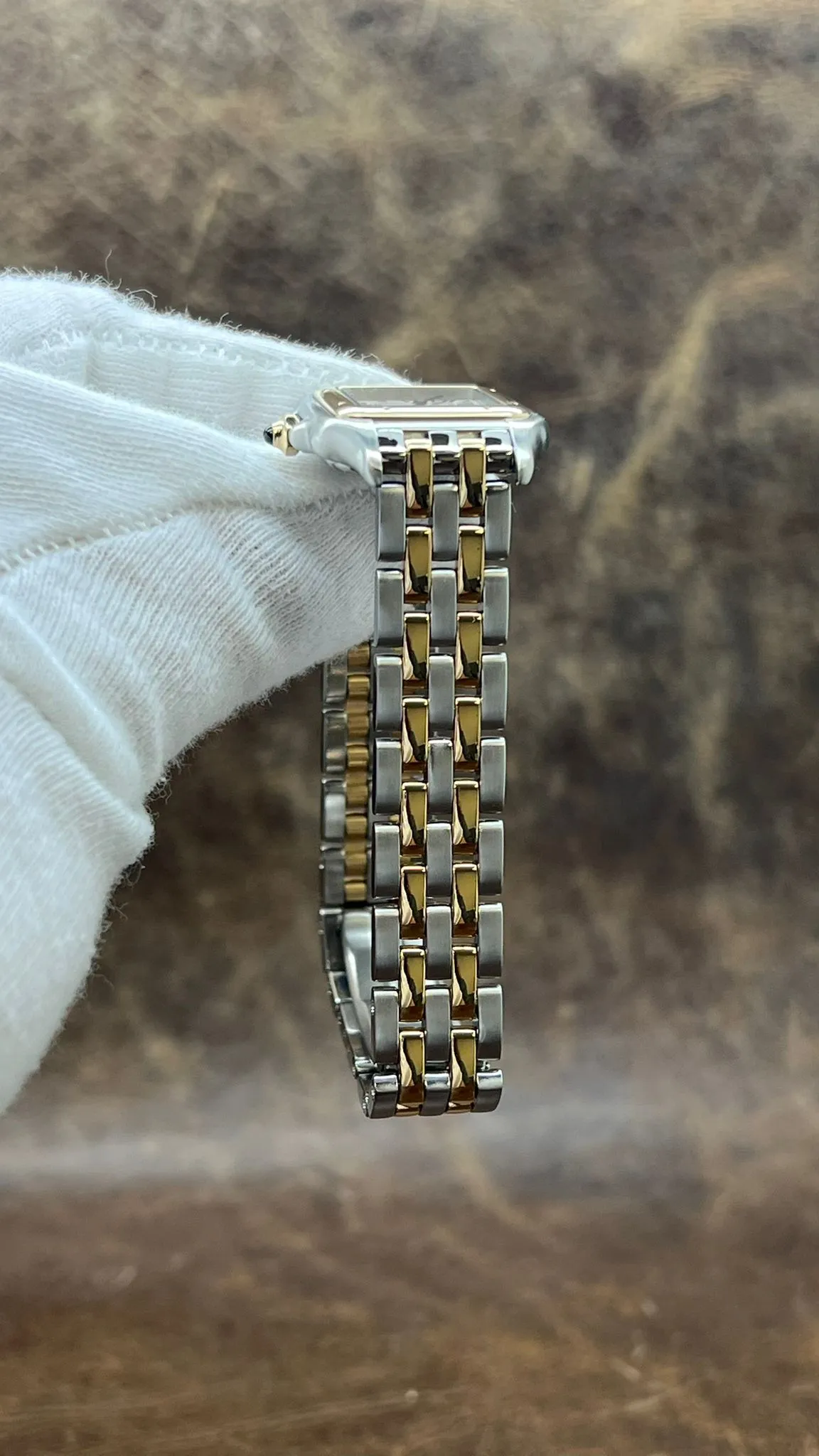 Cartier Panthere 4023 W2PN0006 Silver Roman Dial Quartz Women's Watch