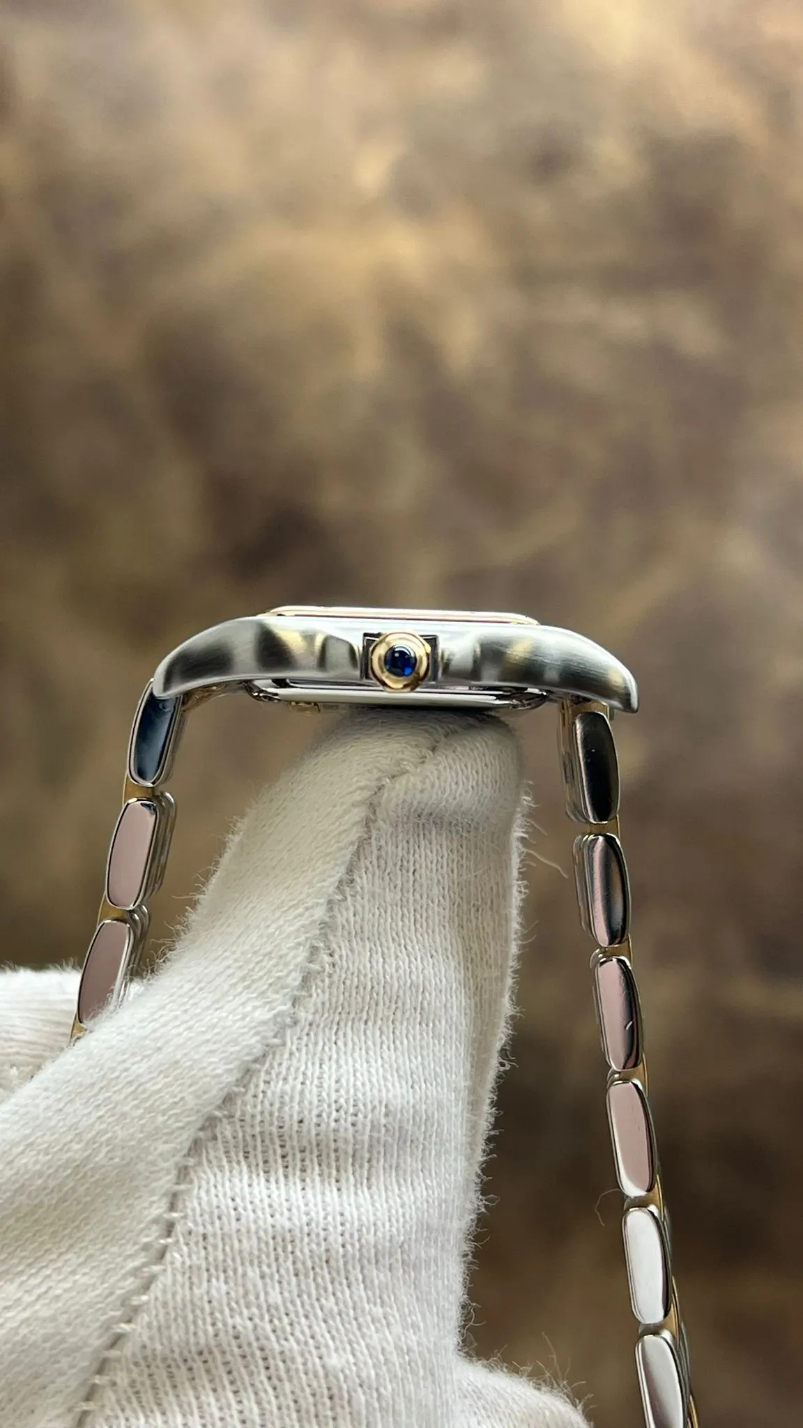 Cartier Panthere 4023 W2PN0006 Silver Roman Dial Quartz Women's Watch