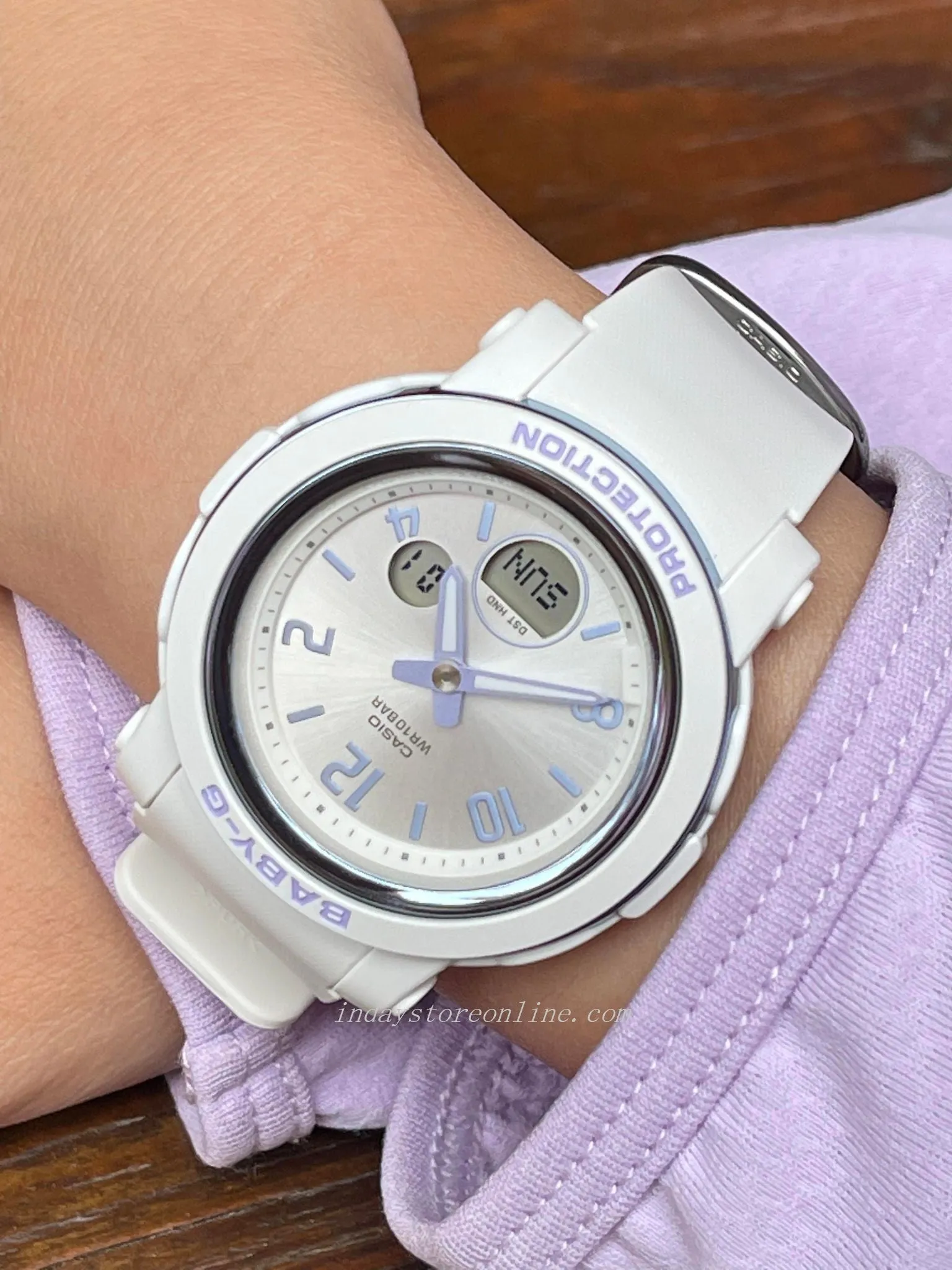 Casio Baby-G Women's Watch BGA-290DR-7A Resin Band Mineral Glass Shock Resistant