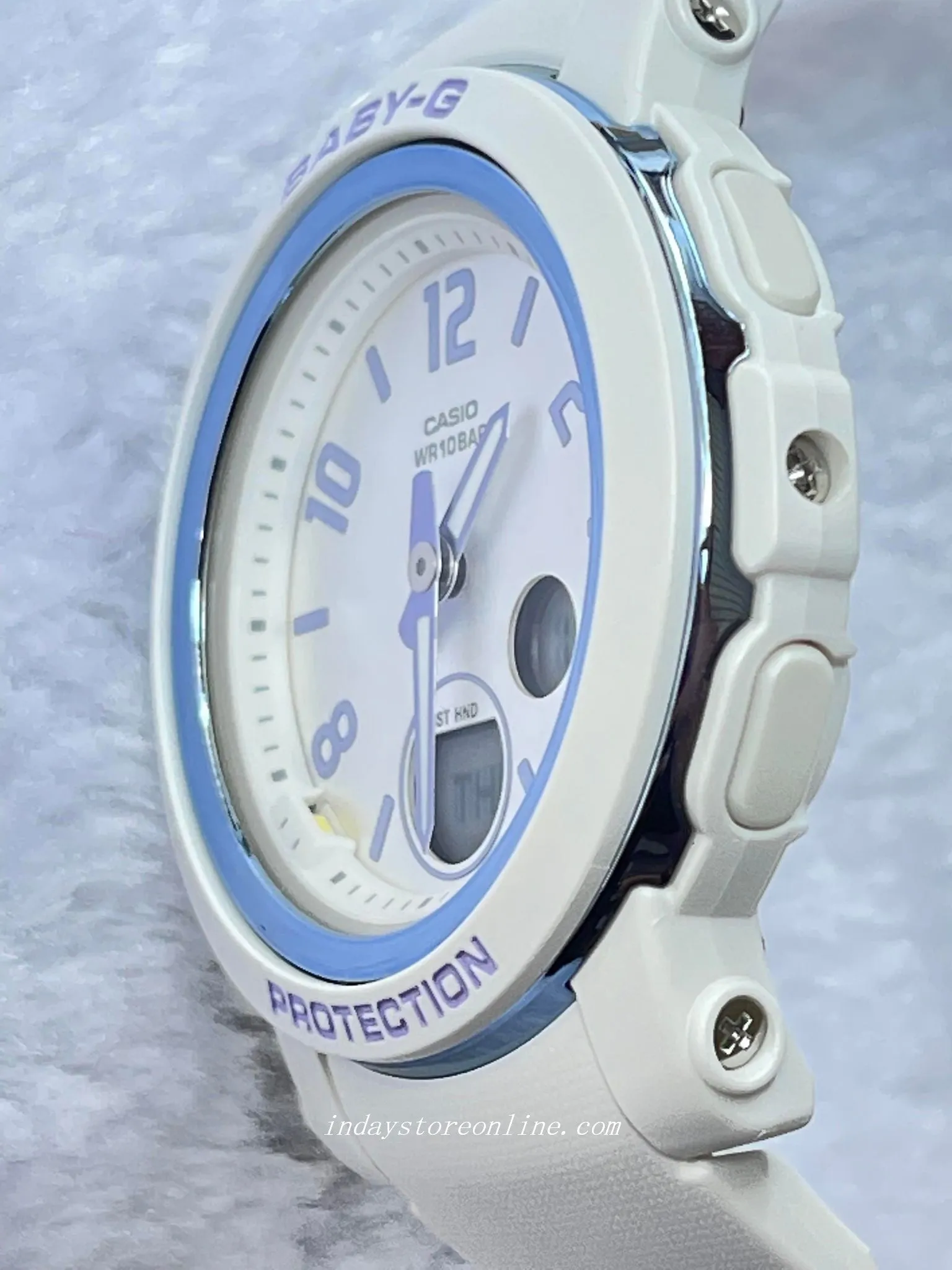 Casio Baby-G Women's Watch BGA-290DR-7A Resin Band Mineral Glass Shock Resistant