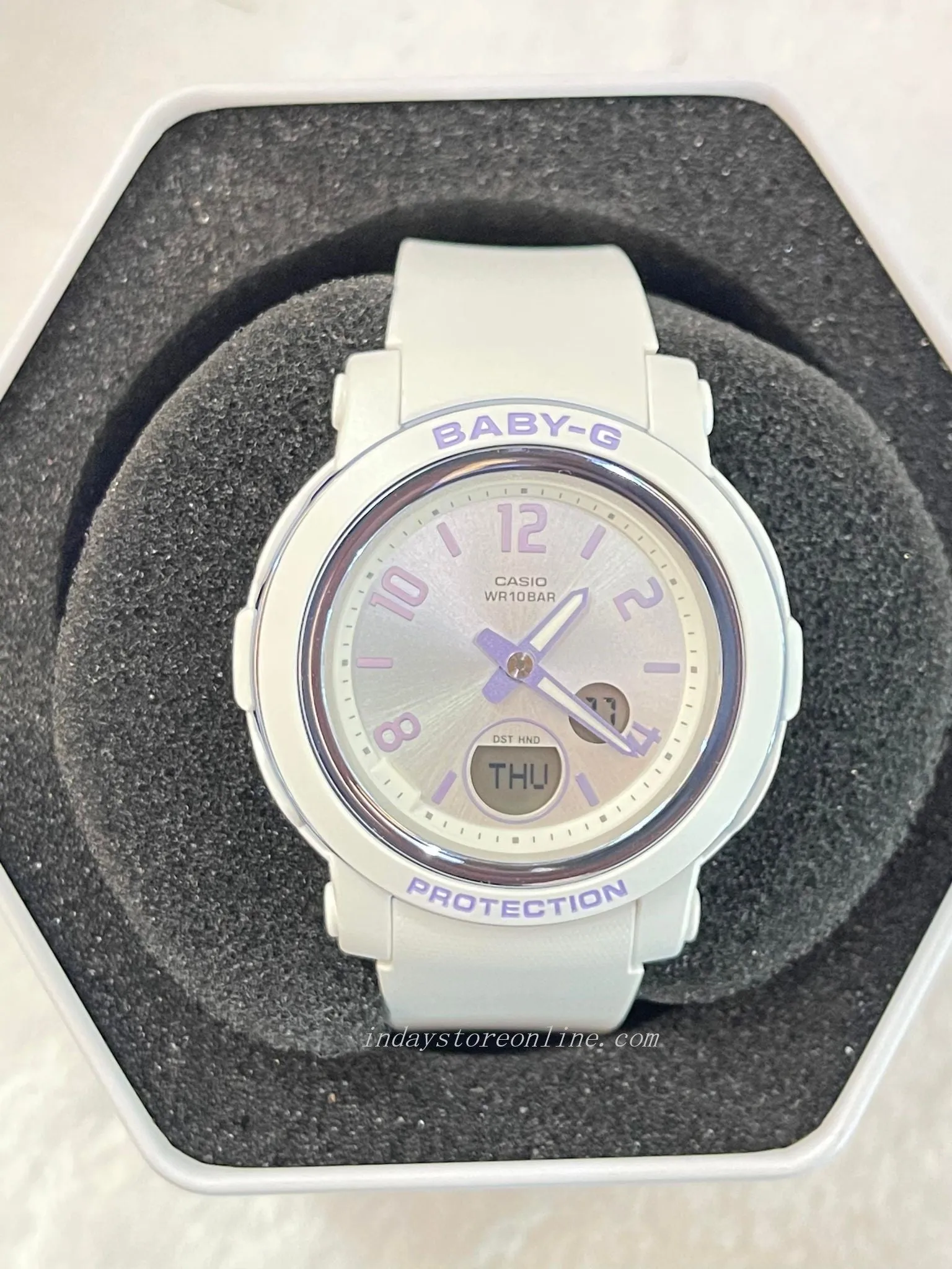 Casio Baby-G Women's Watch BGA-290DR-7A Resin Band Mineral Glass Shock Resistant